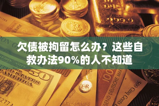 北京欠债被拘留怎么办？这些自救办法90%的人不知道